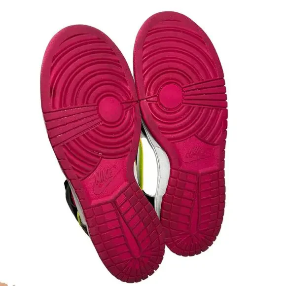 NIKE Dunk High "London" Fireberry Volt Shoes Mens Sneakers - Picture 6 of 13